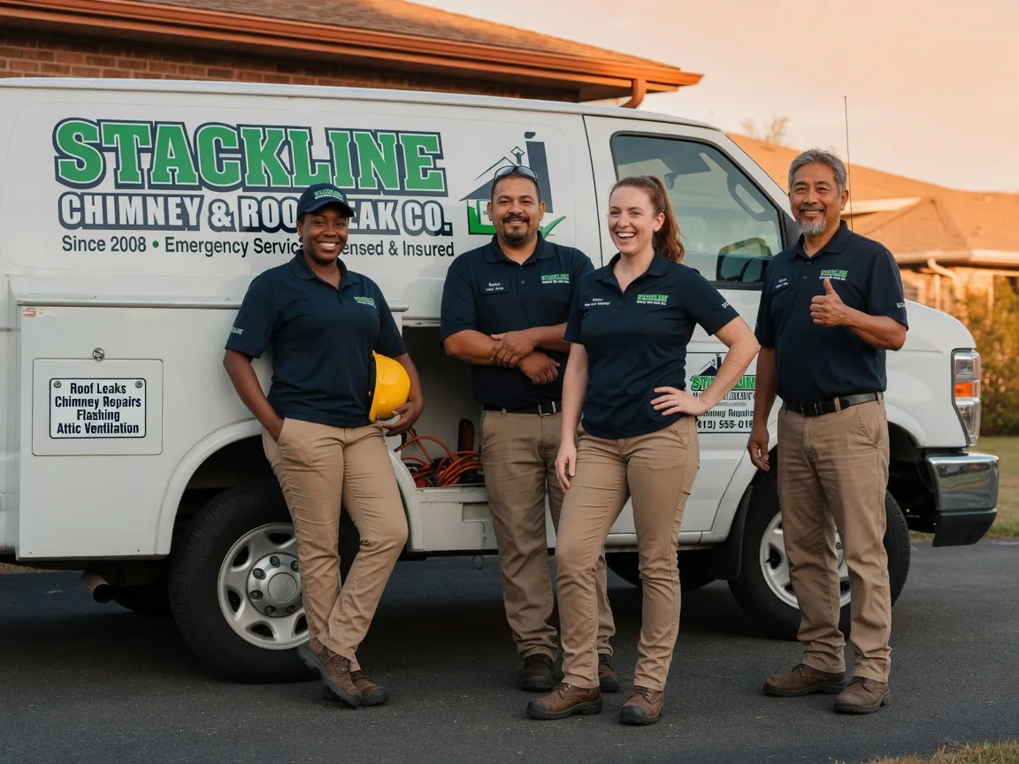 Chimney flashing repair company in Athens, WI